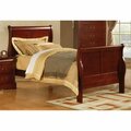Acme Furniture Industry Louis Philippe III Twin Bed in Cherry 19530T